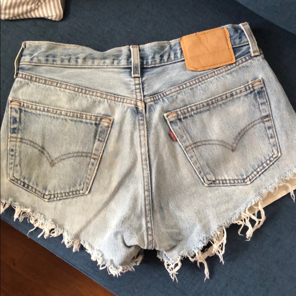 Levi’s high waisted shorts